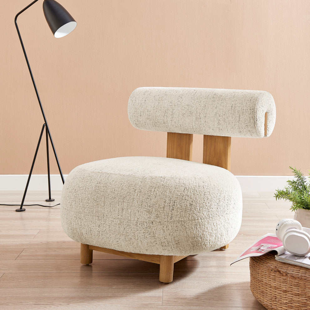 Pamela Fabric Accent Chair, Concord Cream