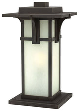 Hinkley Manhattan Medium Pier Mount Lantern, Oil Rubbed Bronze