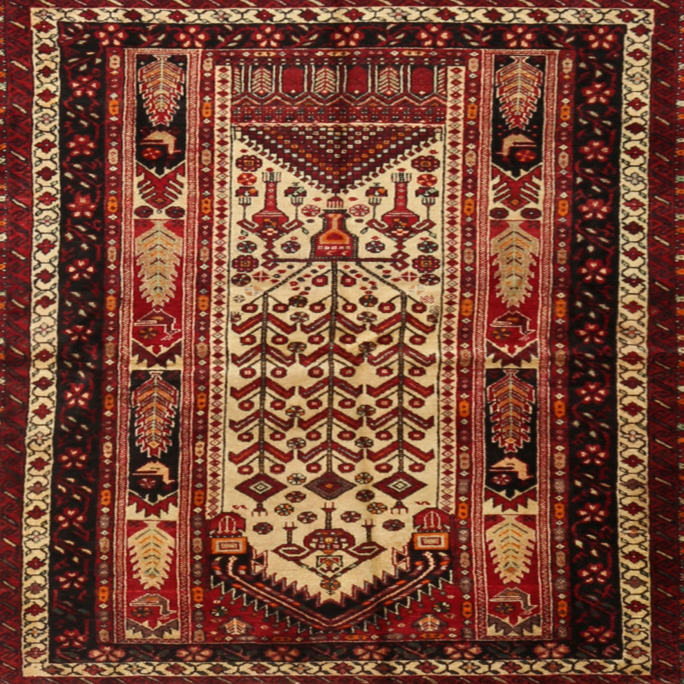 Ahgly Company Indoor Square Traditional Area Rugs, 7' Square