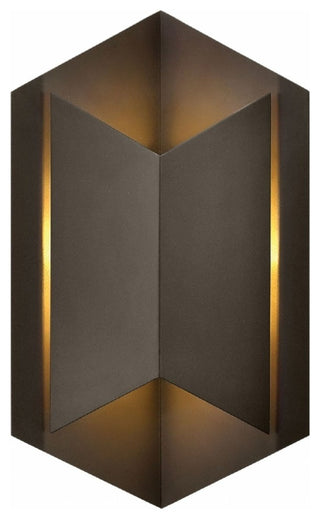 Lex Medium Outdoor Wall Sconce, Bronze