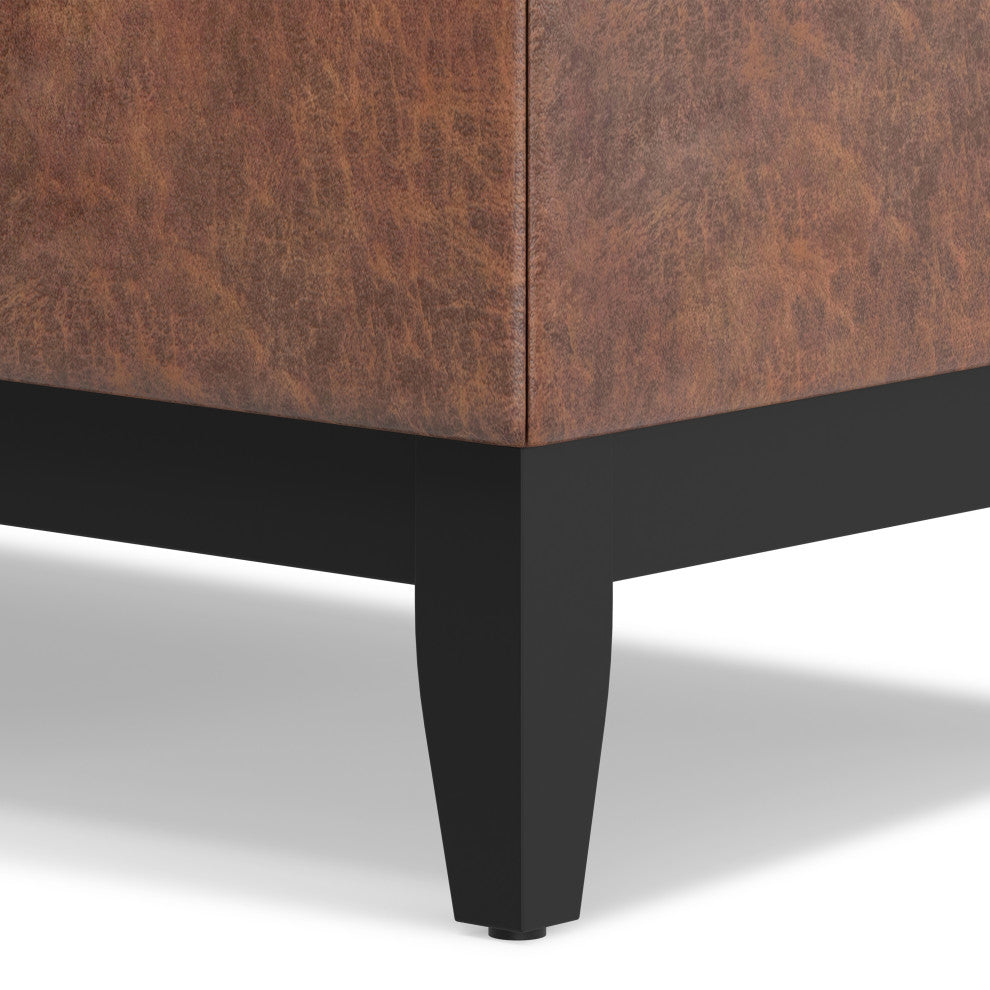 Oregon Storage Ottoman Bench with Tray