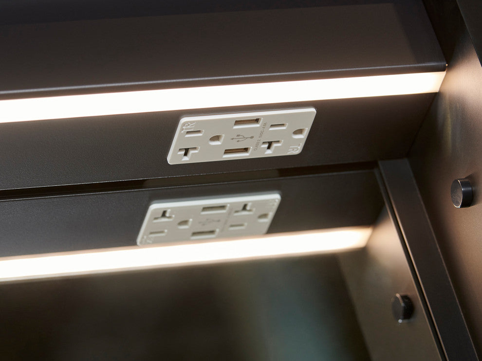 Norah Single LED Mirror Cabinet