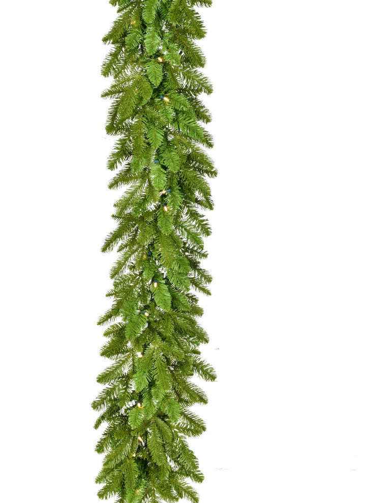 9-Ft. Grandland Garland, White Led