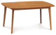 Copeland Catalina 40 X 60 Fixed Top Table, Saddle Cherry