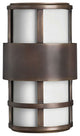 Hinkley Saturn Small Wall Mount Lantern, Metro Bronze
