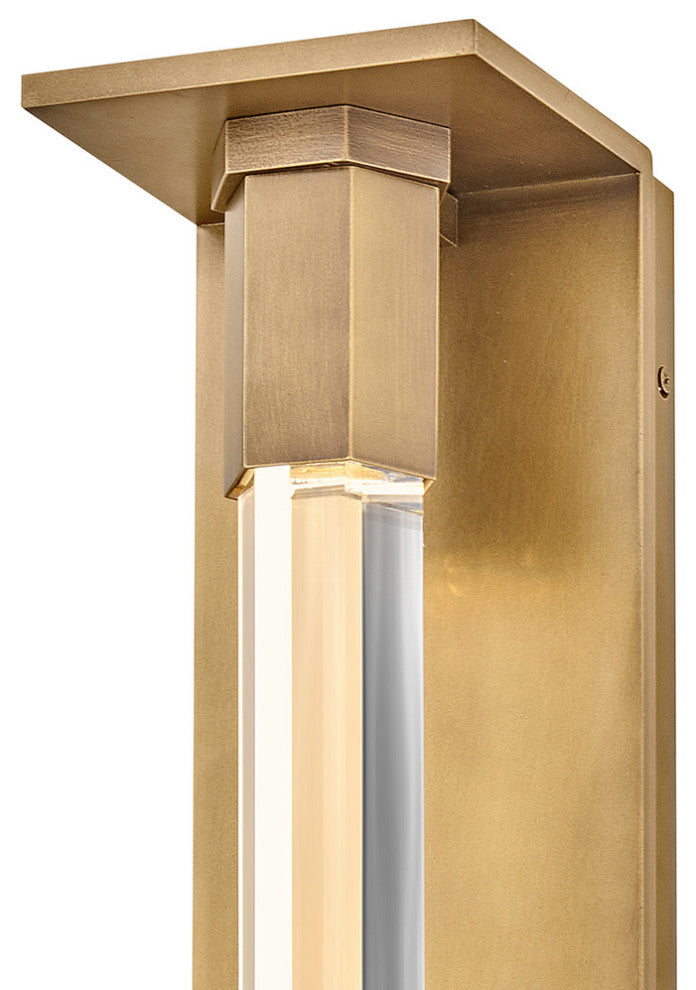 Hinkley Cecily Medium Wall Mount Lantern, Heritage Brass