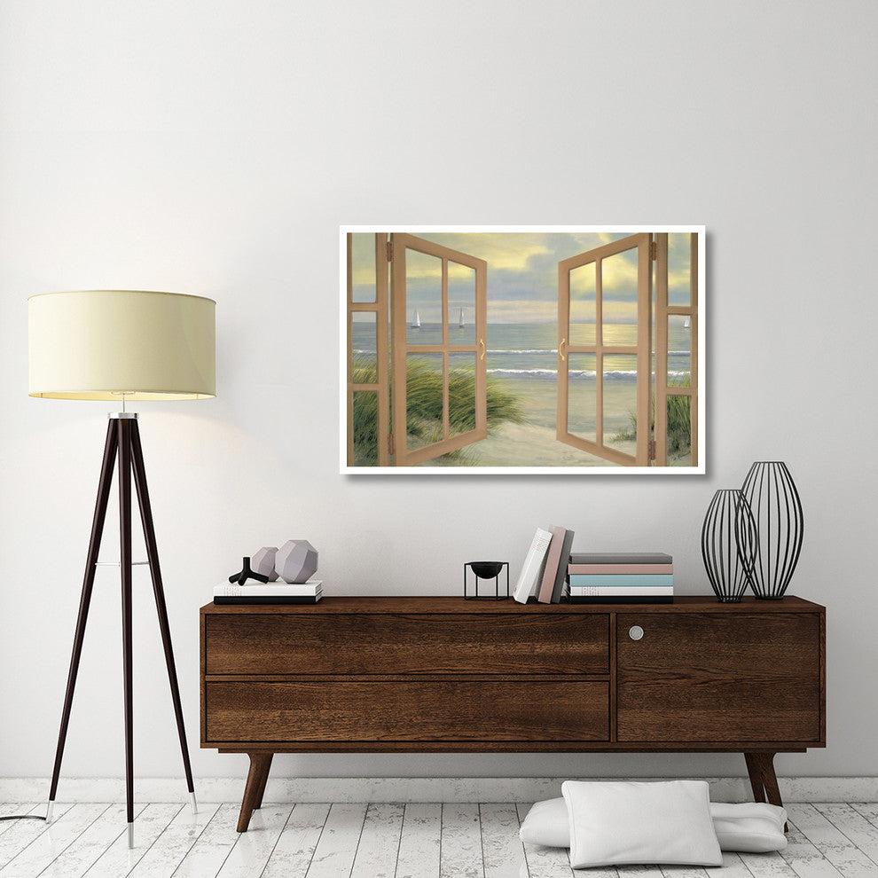 "Gentle Breeze through Door" Digital Paper Print by Diane Romanello, 50"x34"