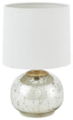 510 Design Saxony Metallic Glass Table Lamp Silver
