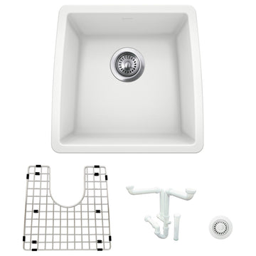 Blanco KA-440081 Performa 17-1/2" Undermount Single Basin Granite - White