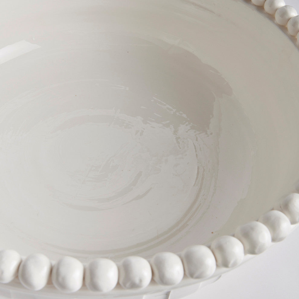 Coletta Decorative Footed Low Bowl