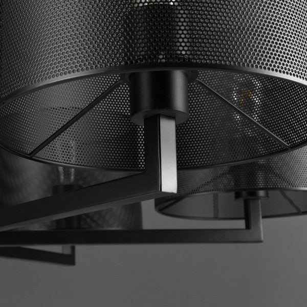 Safavieh Couture Zachaeus Metal 6 Light Chandelier Black