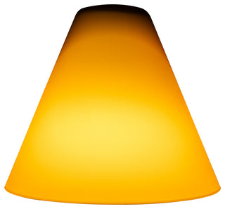 Inari Silk Martini Pendant Glass Shade, Amber