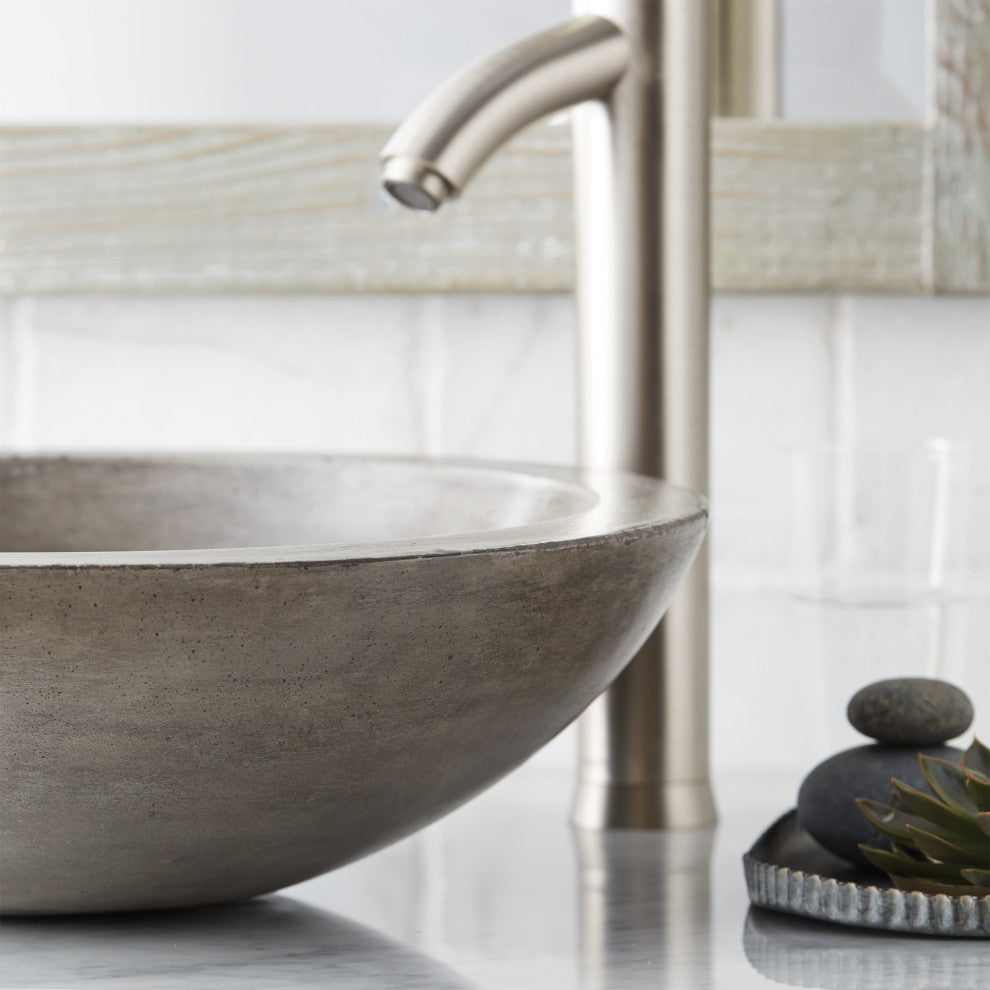 Morro Bathroom Sink, Ash