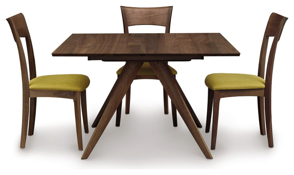 Catalina, 48" Square Extension Table, Extension and Leaf Storage, Natural Cherry