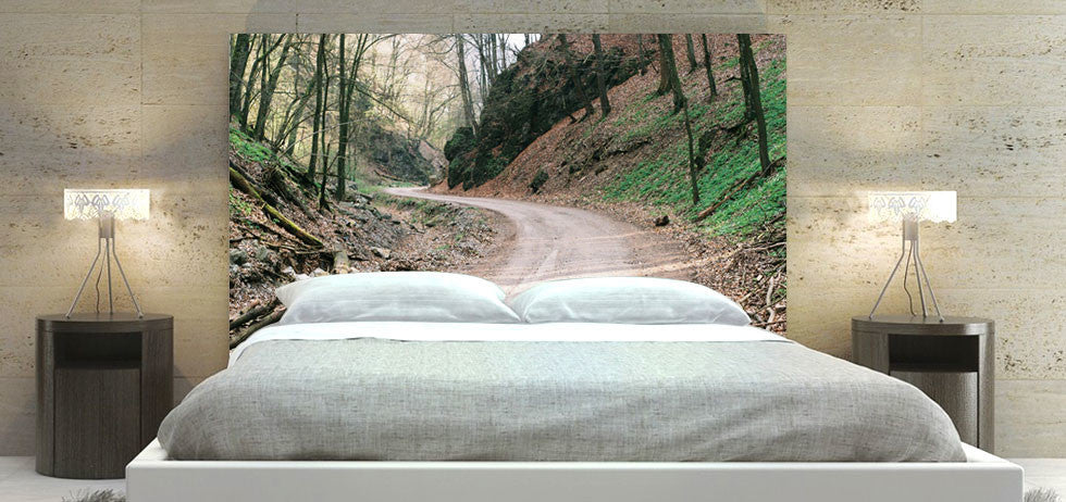 "Field Dirt Road" Headboard