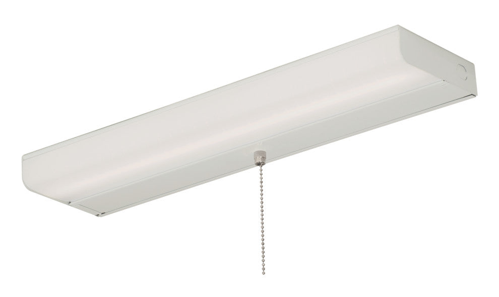 T5L LED Closet Light, White, Pull Chain