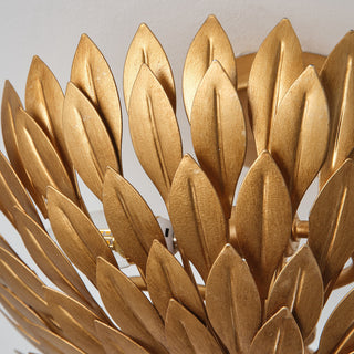 Flower Semi-Flush Mount Lighting, 3 Light