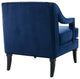 Concur Living Room Set Performance Velvet Set of 2 - Navy