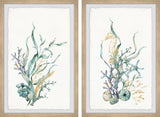 Underwater Garden Diptych, 2-Piece Set, 16x24 Panels