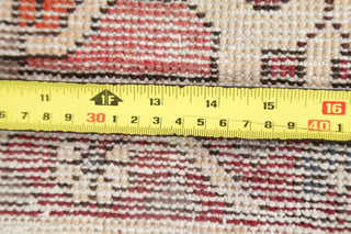 Consigned, Vintage Oriental Faded Traditional Handmade Persian Area Rug, 5x10