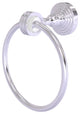 Pacific Grove Towel Ring with Dotted Accents, Satin Chrome