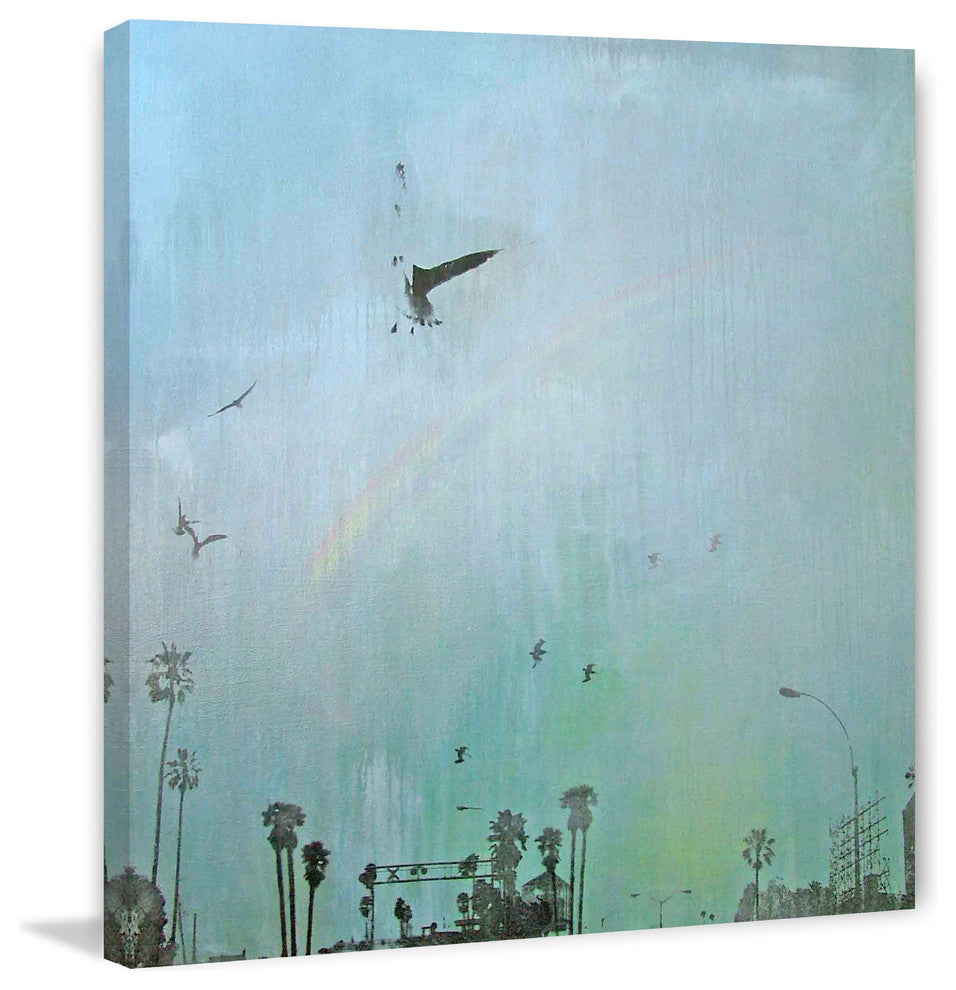 "End of the Rainbow" Print on Canvas by Tracy Silva Barbosa