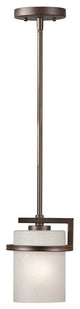 Signature 1 Light Mini Pendant in Antique Bronze