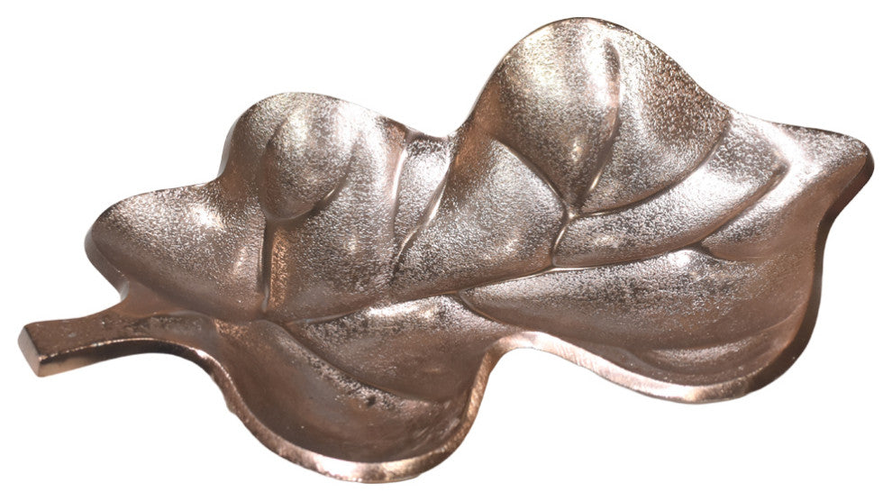 Handmade Decorative Aluminium Tray 058AB, Bronze Color Coated