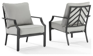 Otto 2Pc Outdoor Chair Set 2 Armchairs