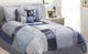 Back to Nature Comforter Set, Blue, Twin, 6-Pc