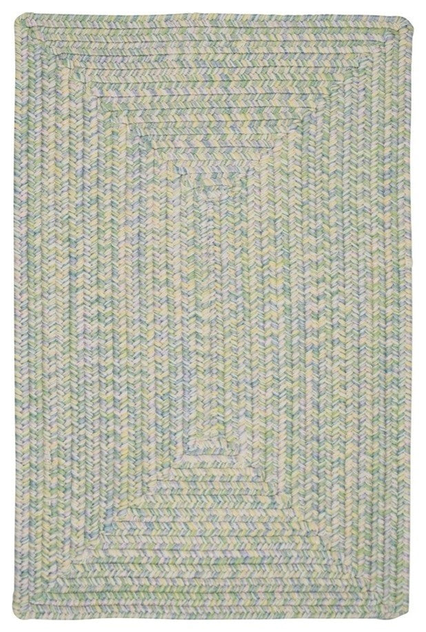 Colonial Mills Kicks Cove KC27 Pastel Indoor/Outdoor Area Rug, Rectangular 2'x6'