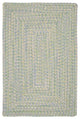 Colonial Mills Kicks Cove KC27 Pastel Indoor/Outdoor Area Rug, Rectangular 2'x6'