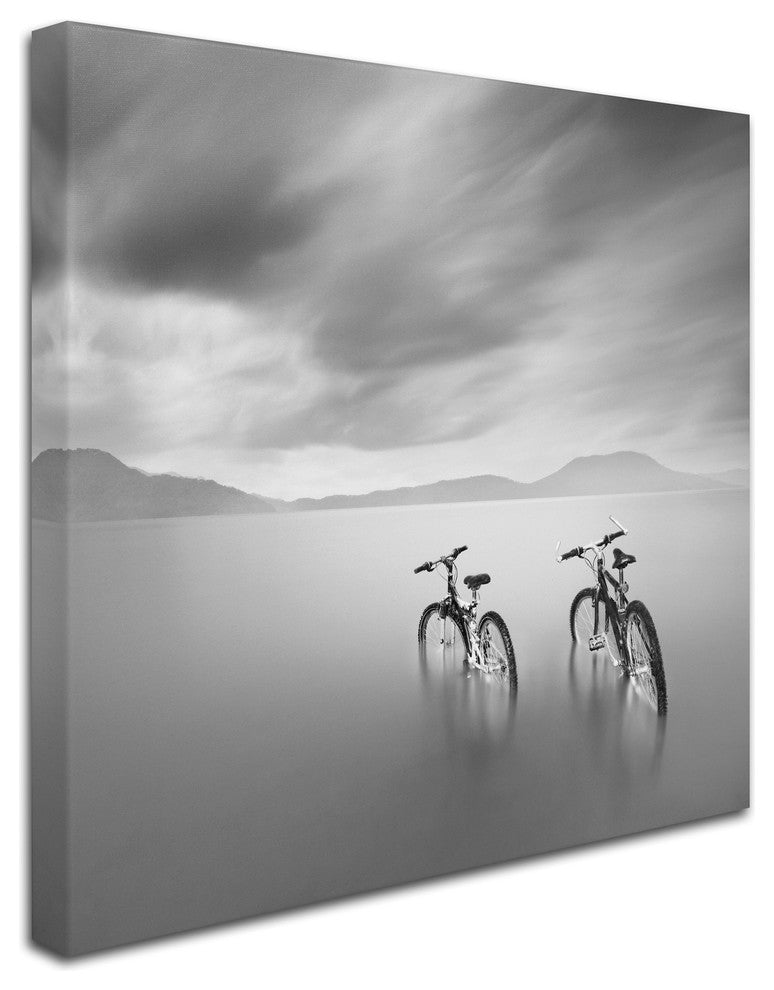 'Couple' Canvas Art by Moises Levy