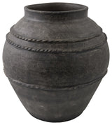 Galey Alix x Livabliss Stevi GAVI-001 Vase, Gray, 15"H x 15"W x 15"D
