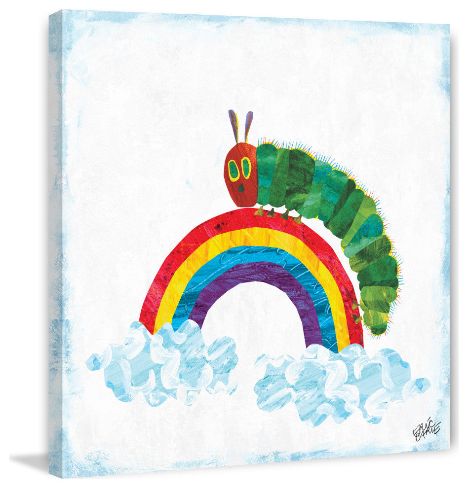 "Over the Rainbow" Painting Print on Wrapped Canvas, 32x32