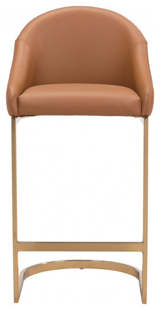 Scott Counter Chair Tan