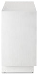 Morombe White Cabinet