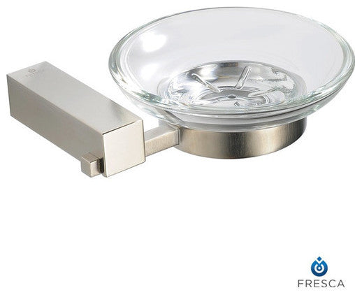 Fresca Ottimo Soap Dish, Brushed Nickel