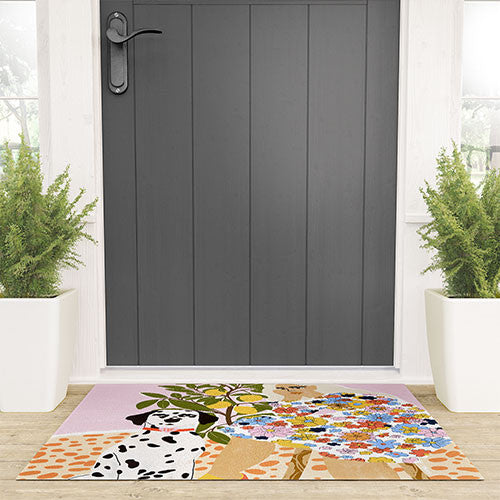 Alja Horvat Chaotic Life Welcome Mat