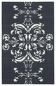 Rug N Carpet - Handmade Wool 3' 7'' x 5' 7'' Modern Design Dhurrie Kilim Rug