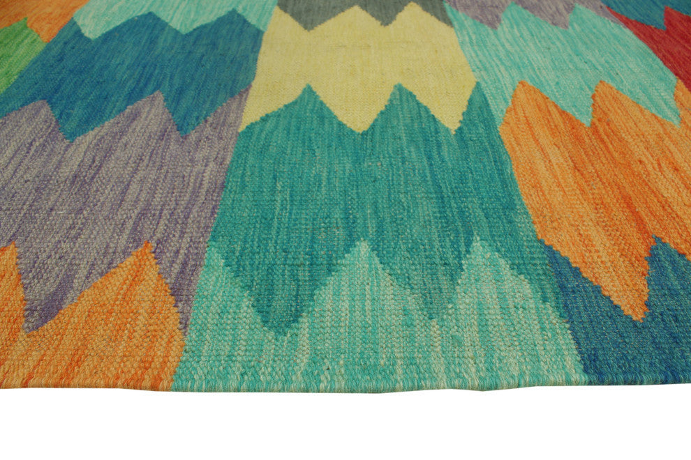 Winchester Kilim SaLight anat Red/Charcoal Rug, 4'11x6'7