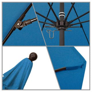 11' Fiberglass Umbrella Bronze, Pacifica, Capri, 11'