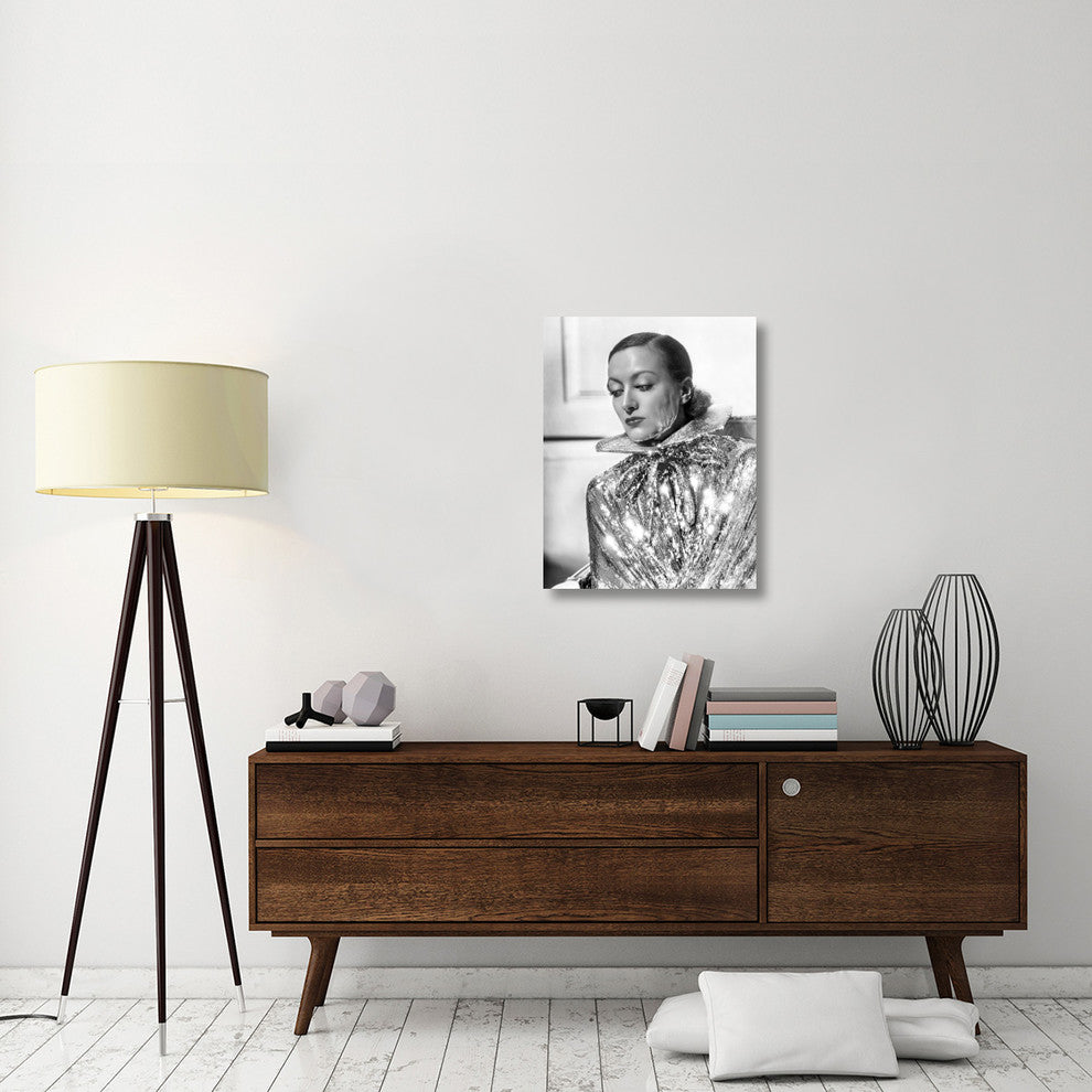 "Joan Crawford" Stretched Canvas Giclee by Hollywood Photo Archive, 23"x30"