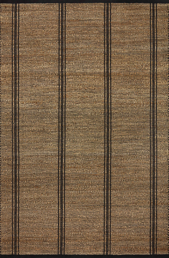 Angela Rose x Loloi Colton Natural / Black 5'-0" x 7'-0" Area Rug