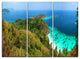 "Similan Islands Paradise Bay" Metal Wall Art, 3 Panels, 36"x28"