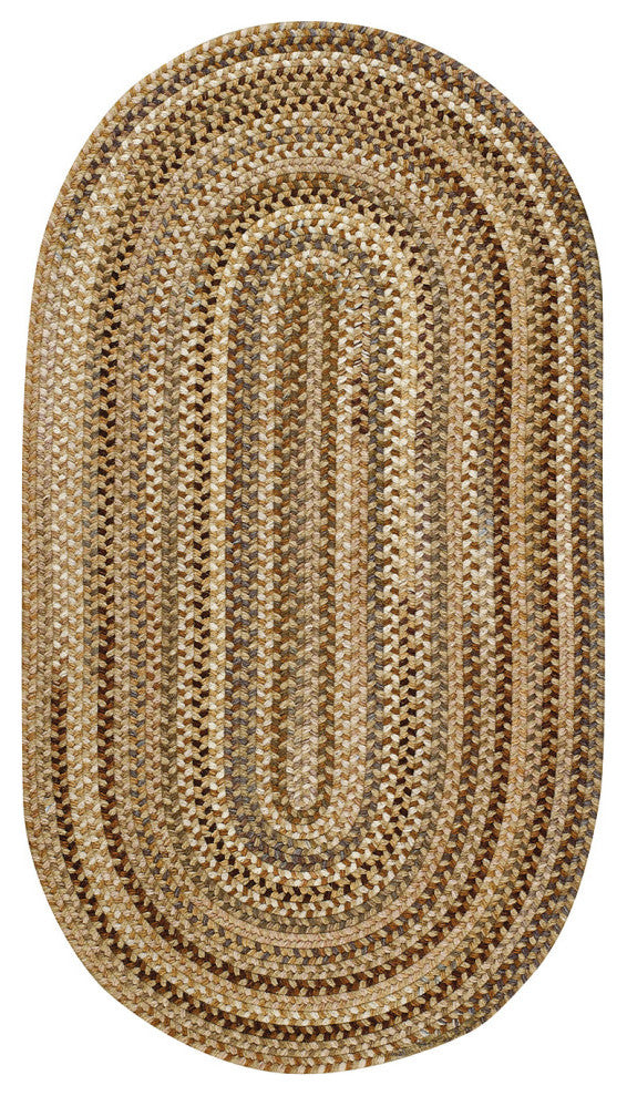 Capel Manchester Beige Hues 0048_750 Braided Rugs - 27" X 9' Runner Runner