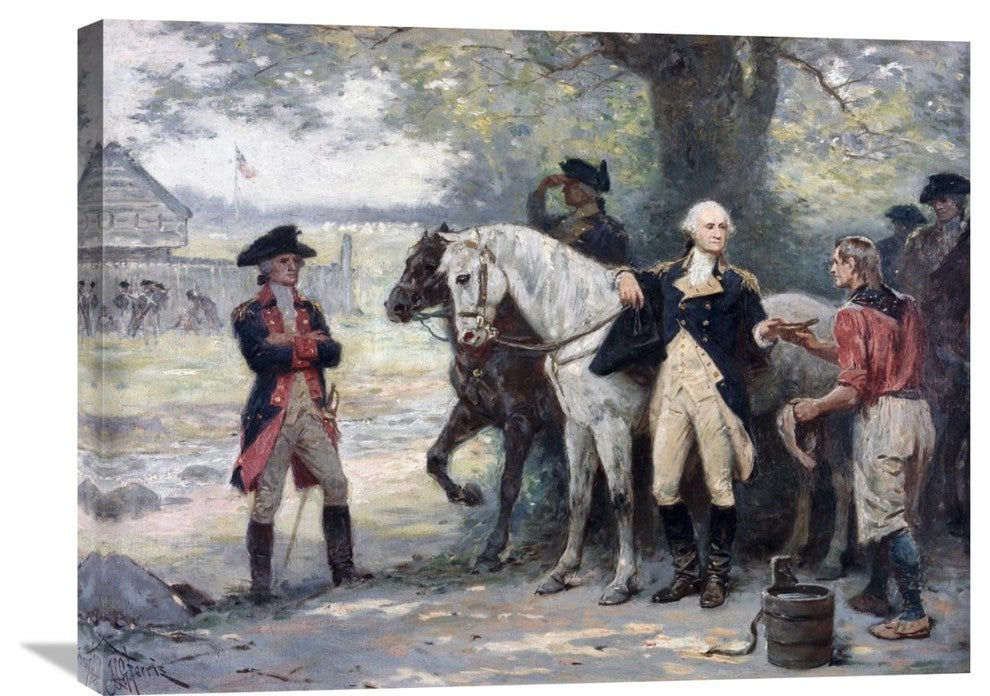 "Washington at Half-Way Brook" Artwork, 30"x22"