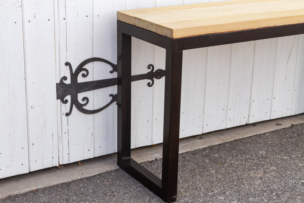 Industrial Style Console Table