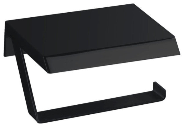 paper holder with self, Black