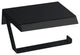 paper holder with self, Black